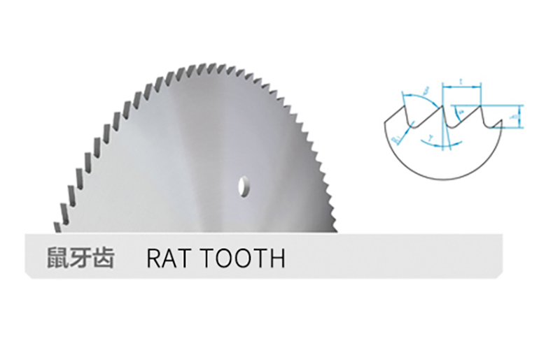 Lame de scie circulaire à coupe chaude en métal